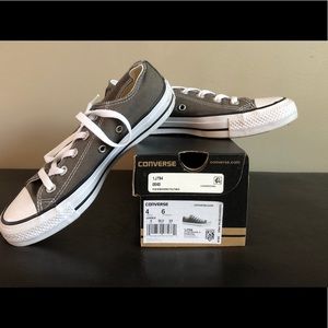 NIB Converse Charcoal Unisex Sneakers